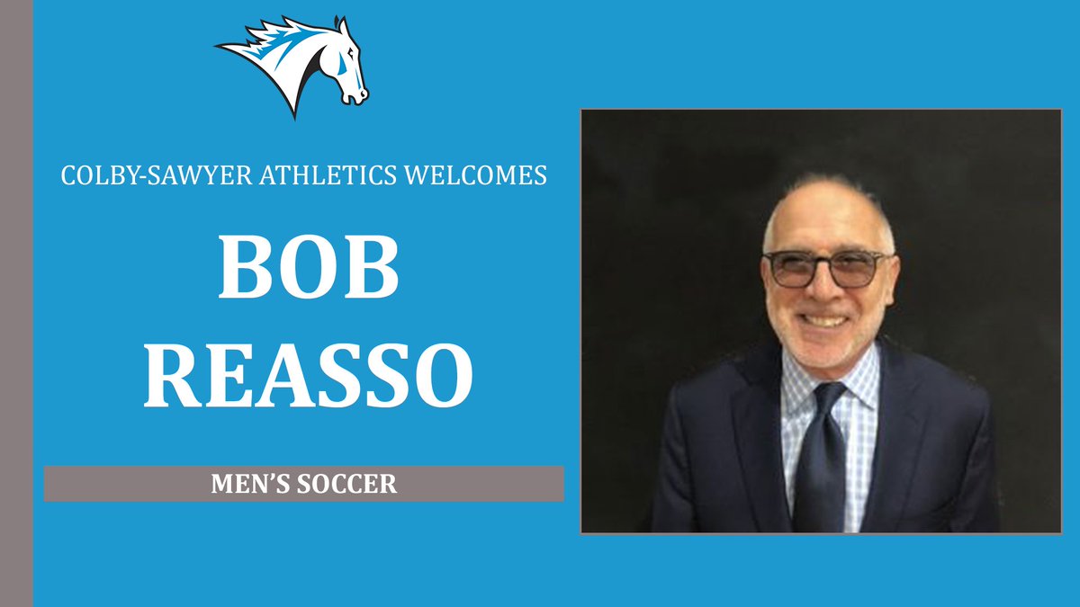 CSCAthletics's tweet photo. Colby-Sawyer Athletics would like to welcome new head men’s soccer coach Bob Reasso. In his career, Reasso has 436 wins, which ranks him 30th all-time among collegiate men’s soccer coaches!

📎: https://t.co/IQuQT6J4qv https://t.co/fpvqBwOeMi