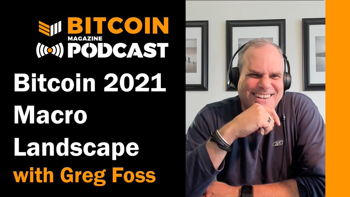 BitcoinMagazine's tweet image. In this podcast, Bitcoin Magazine Head of Research @BTCization had a discussion with credit market expert @FossGregfoss to discuss the macroeconomic landscape surrounding #bitcoin.

bitcoinmagazine.com/markets/greg-f…