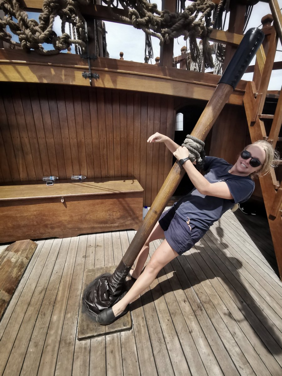 lanaosantamaria's tweet photo. Do you know how do we steer the ship? Can you name it? 🧐🧐🧐
-
-
-
#NaoSantaMaria #SantaMaria #Nao #steeringsystem #steering #sistemadegobiernodelbuque #sistemadegobierno #gobernando #puentedemando #sailors #marineros https://t.co/CuO5FVvNag