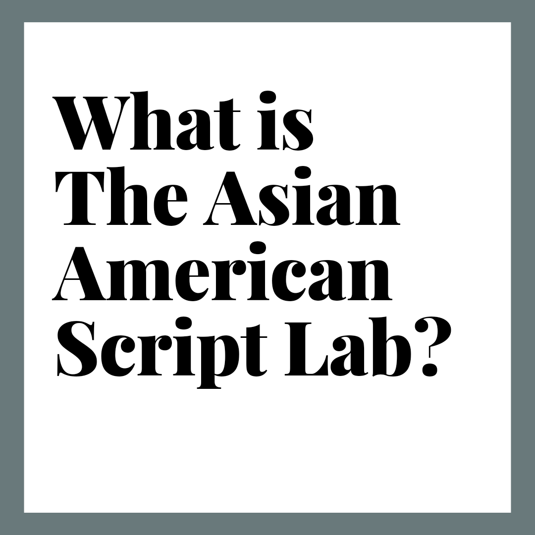 Asian American Script Lab tweet media