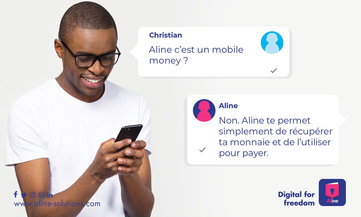 Aline_civ's tweet photo. C'est simple ! Télécharge Aline maintenant
Google Play : https://t.co/yaavAJ1IB2
IOS : https://t.co/E3LzfkE4I4
Toutes les infos sur https://t.co/kjM4m0si6r
#Yapasmonnaie #Aline #Digital4Freedom https://t.co/7mcDDsvBEz