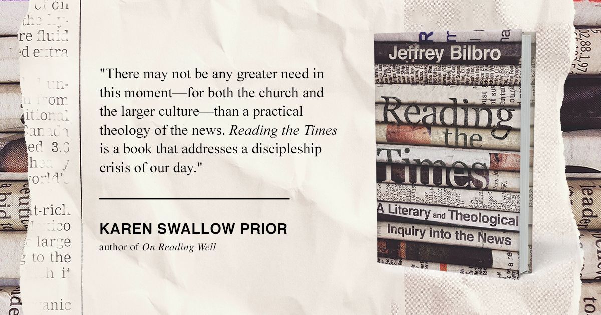 ivpacademic's tweet photo. 'Reading the Times' by @jeff_bilbro โ a practical theology of the news.
Available now on @Amazon at https://t.co/VFhUB0G0nm.
Endorsed by @KSPrior. #ReadingTheTimes https://t.co/ar2atZLICN
