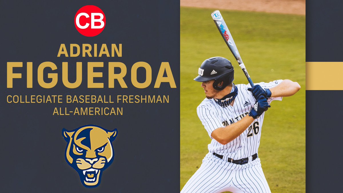 FIU Baseball (@fiubaseball) on Twitter photo 🇺🇸🇺🇸🇺🇸
Congratulations to Adrian Figueroa on being named Freshman All-American by <a href="/CBNewspaper/">Collegiate Baseball</a>!
#PawsUp 🐾 | #PantherPride 🇺🇸🇺🇸🇺🇸
Congratulations to Adrian Figueroa on being named Freshman All-American by <a href="/CBNewspaper/">Collegiate Baseball</a>!
#PawsUp 🐾 | #PantherPride