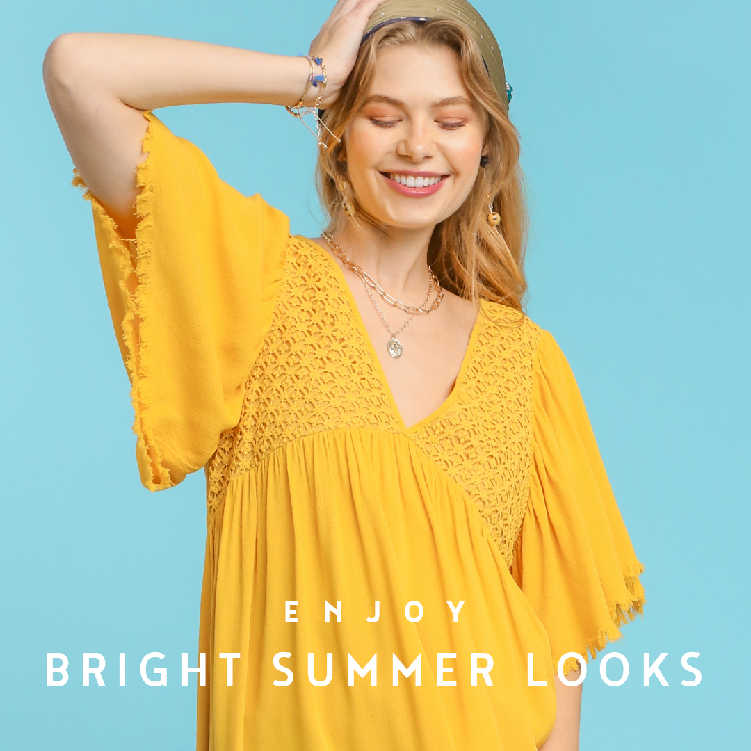 umgeeusa's tweet photo. Summer is in full effect! Shop all of our brand new summer arrivals today! 
In Atlanta? Our first day is today! Come by!
Booth 4-2201
Can't see us there? Shop the site!
https://t.co/EKsSmw3Hm7
.
.
#umgee #umgeeusa #summerlooks #summerboho #southernsummer #summerfashion ... https://t.co/9ctVnTWP0K