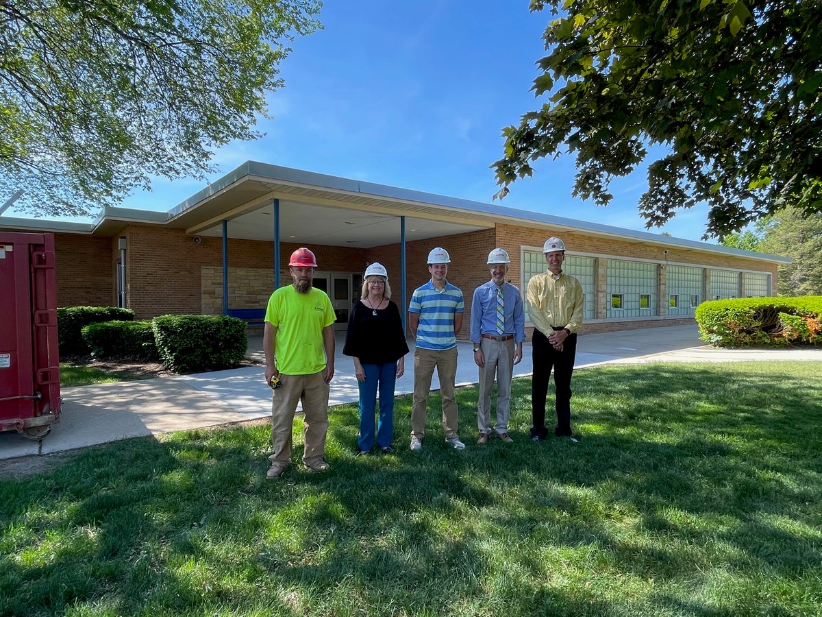 School is OUT but we are IN working hard at Burlington Area School District's Cooper, Waller and Dyer this summer! Upgrades include new classrooms, offices, restrooms, improving safety and security, and some exterior work, all to be done and ready for school in September!