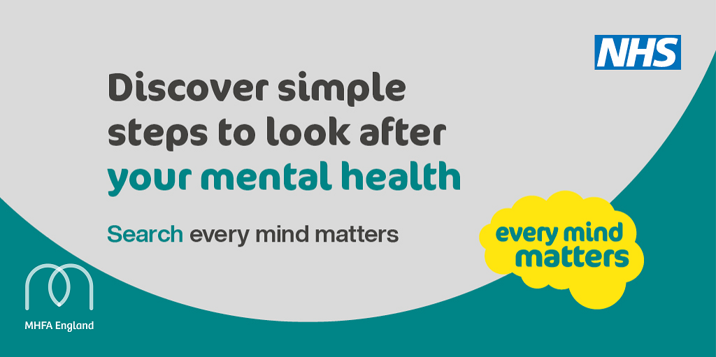 TEWV's tweet photo. Are you a carer? There are simple things you can do to look after your wellbeing. Take the short Mind Plan Quiz from #EveryMindMatters to get a free NHS plan, to help you manage stress, sleep better and boost your mood. #CarersWeek https://t.co/hW2f23UELm