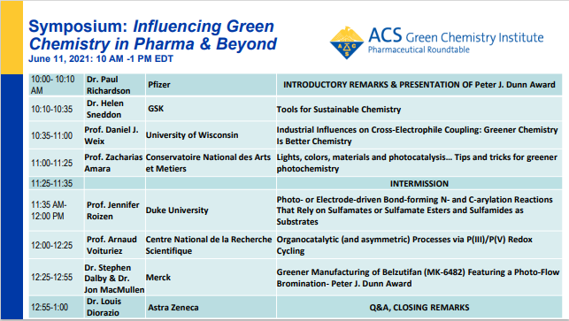 Really excited to have the great opportunity to speak at the opening of the GC&E conference on Friday with talented chemists from academia and industry @ACSGCI @ArnaudVoituriez #GBCM @LeCnam . #gcande #greenchemistry #sustainablechemistry

Register at: fal.cn/3dsXH