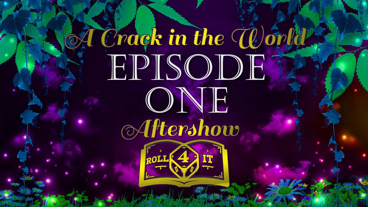 Roll4It's tweet photo. "Merriment Machine" MP3 and aftershow are now available!
πMP3 https://t.co/y1Zogb6wk6
πΊAftershow https://t.co/wAlW3J6lje
#ACrackintheWorld is sponsored by @roll20app featuring @NerdBurgerCraig, @TeamTemp0, @PlayKatiePlay, @WisePapaGrant & @MargaretKrohn! #R4I https://t.co/rK6dyRFWEU