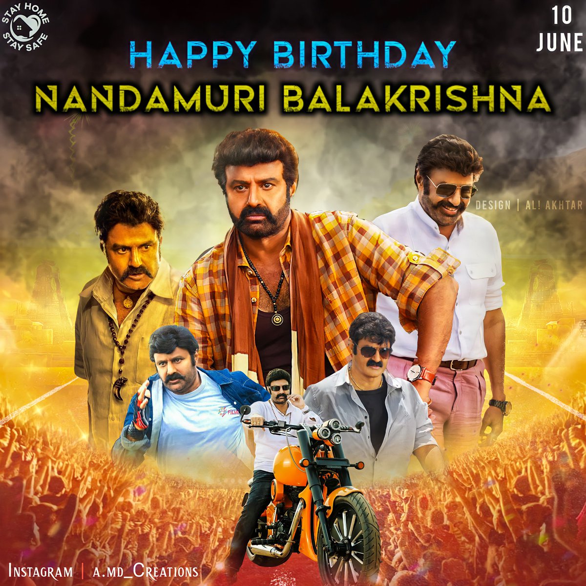 Here is my design. HBD Balayya Babu 💥. Pls support my Edits. 👇
instagram.com/p/CP5lzWalfRP/… 👈
@EditorChoice_ @TEAMDESIGNERS2 @NBK_MB_cult @NBKTrends @NBK_Unofficial @avinashNBK

#HappyBirthdayNBK
#AkhandaBirthdayRoar 
#NandamuriBalakrishna