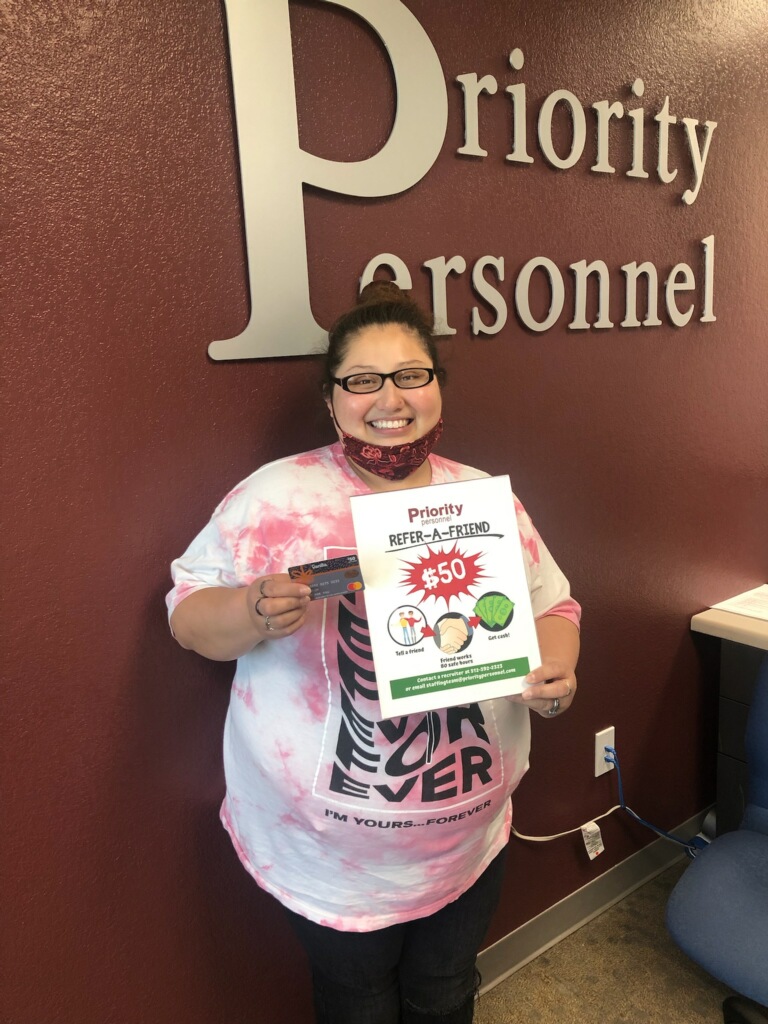 ppijobs's tweet image. Refer a friend and get a $50 gift card, like Ashley Velasquez!!! 💲🤩