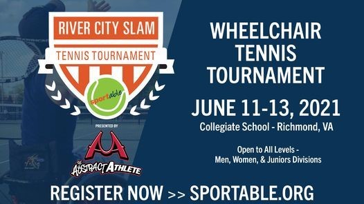 106.1 ESPN and <a href="/VisitRichmond/">Richmond, VA Tourism</a> are partnering with <a href="/SportableRVA/">SPORTABLE</a> for the 2021 River City Slam Wheelchair Tennis Tournament starting this Friday at the Collegiate School.  For more information – visit sportable.org or visitrichmondva.com.