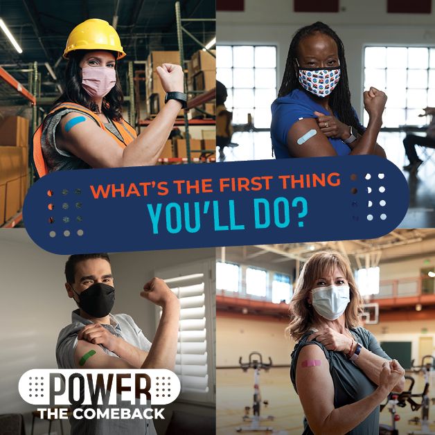 The first thing I will do once everyone is fully vaccinated and protected against COVID-19 is [INSERT THE FIRST THING YOU WILL DO: visit and hug my grandparents, host a cookout, plan a night out, go to festivals, etc.] So, hurry up and get your vaccine! buff.ly/3aw4xo1