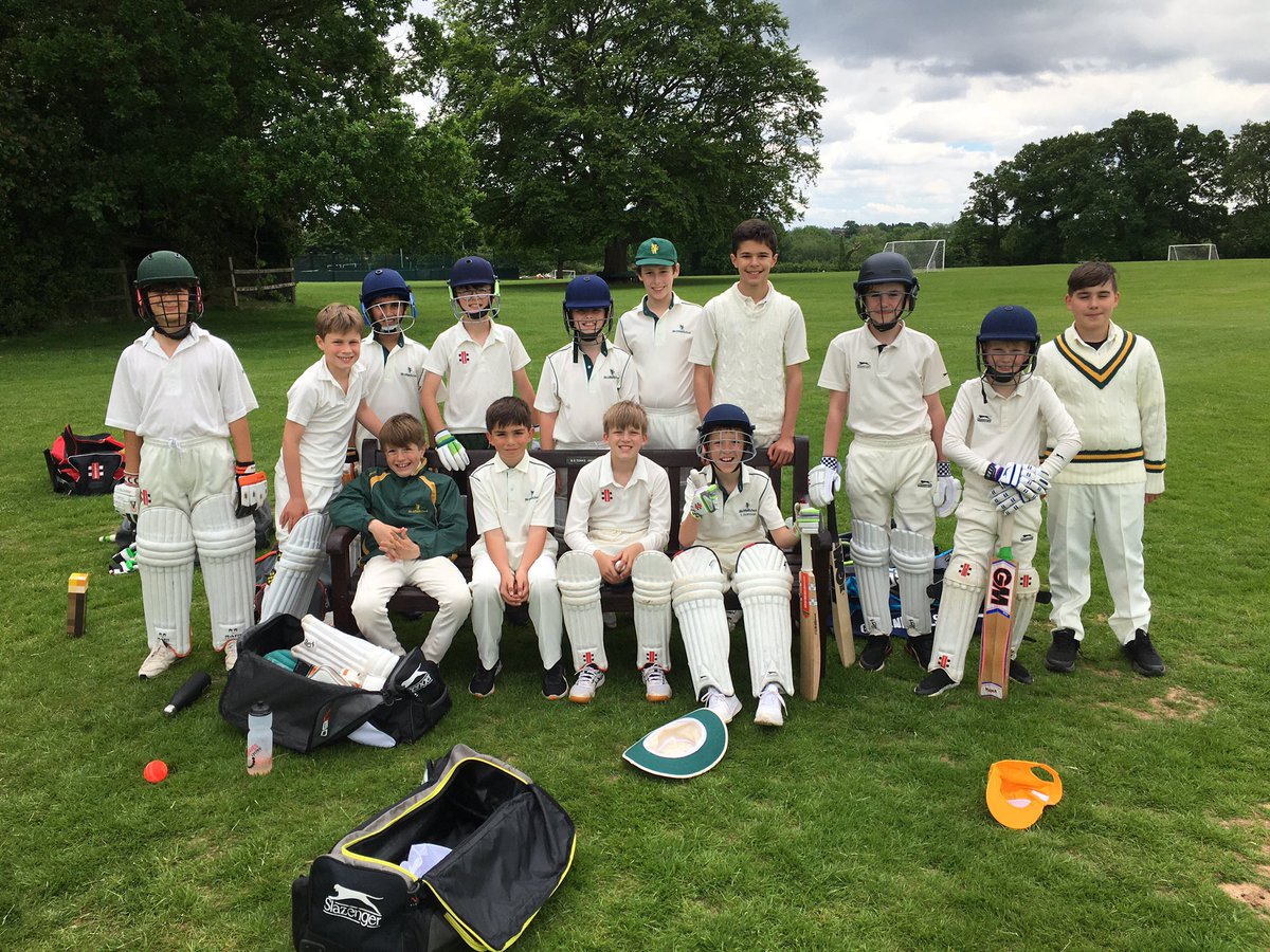BirchfieldSport's tweet photo. Cricket was the winner this afternoon! Thanks for the game @TheRoyalSchool, the boys had a great time! 🏏 #birchfieldsport https://t.co/lFsdntLsr3