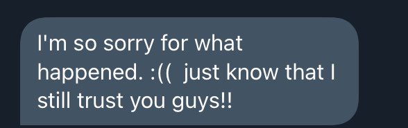 KmarketP's tweet photo. Sobrang hindi ko po talaga inexpect yung mga pangyayare and I am very grateful for the trust that you are still giving us. Thank you for understanding, we appreciate you 🥺
We will do our best to give the refunds asap. For transparency: 21,934 po yung damages 💔 #KMPH_Updates https://t.co/MuHD6jD0lm