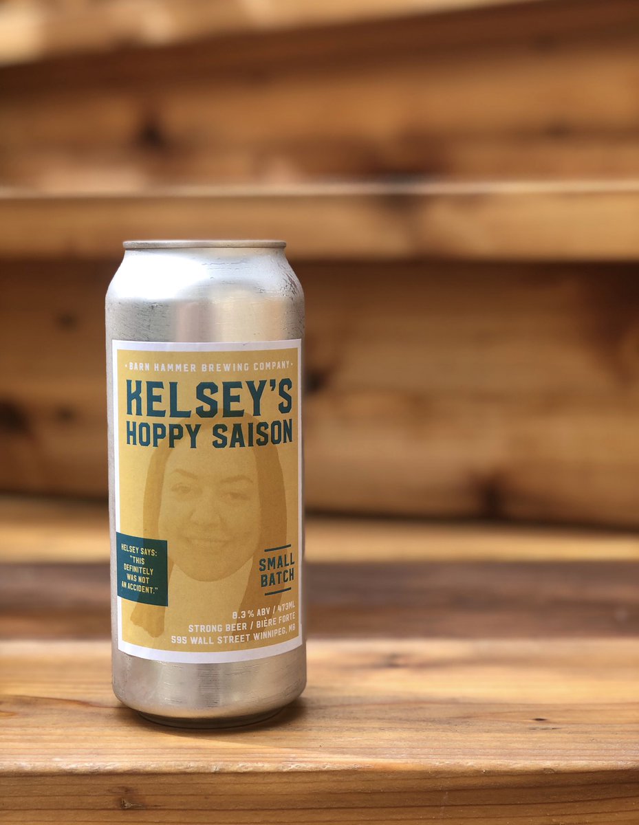BarnHammerBeer's tweet photo. KELSEY’S HOPPY SAISON
Super fruity aromas. Classic Saison flavours of peppery lemon and orange up front, followed by funky pine and ripe apricot with a distinctively bitter, but smooth finish.
@kkmarcs 🍻

1 CAN LIMIT PER ORDER
https://t.co/H12BSZS44W https://t.co/WcsgGhZnOF