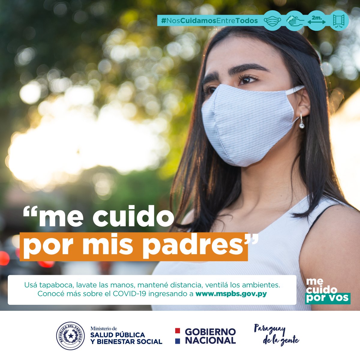 MECpy's tweet photo. 👉🏻Hagamos por nuestros seres queridos, hagamos por nuestros padres. 🤗

#MeCuidoPorVos 😷🇵🇾 https://t.co/b9hlmfElgX