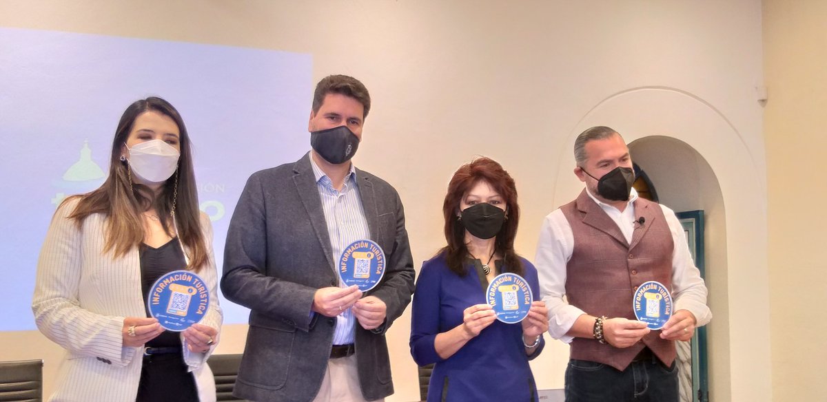 RadioCiudad1017's tweet photo. #Actualidad | @MunicipioCuenca junto a @TurismoCuencaEC realizan el lanzamiento del "Itur-Virtual" a través de #CuencaBot y otras plataformas informáticas. El Alcalde @pedropalaciosu, resalta el apoyo brindado al sector turístico para su reactivación.
#CuencaUnida https://t.co/bQ5jgOYcZY