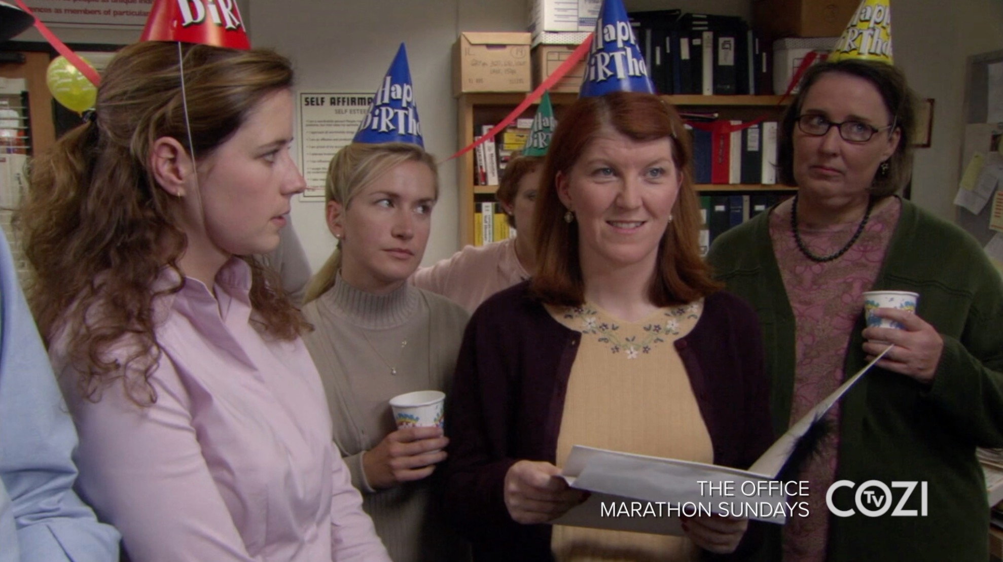 Happy COZI TV Birthday to funny lady Kate Flannery!  See her on The Office Sundays starting 11AM/10C on COZI TV! 