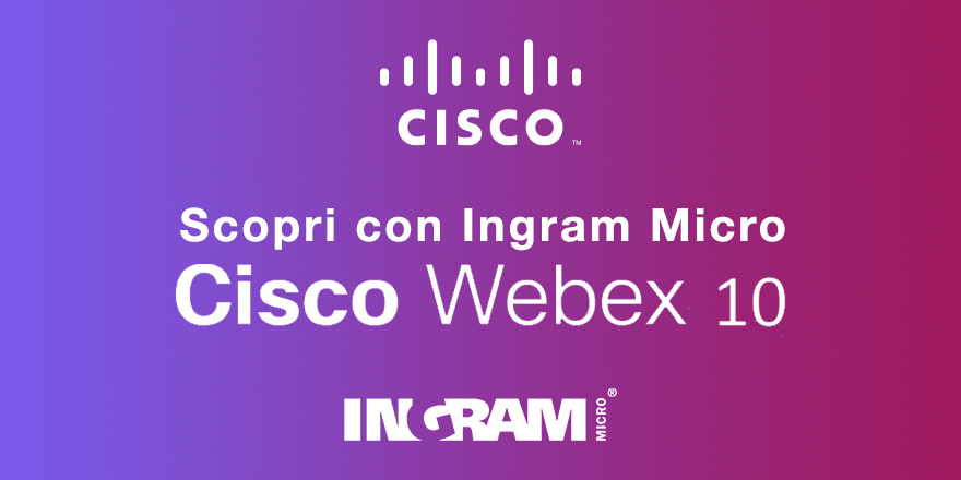 Contatta oggi stesso il Team Advanced Solutions di Ingram Micro per avere maggiori informazioni!
bit.ly/2TXO0F7