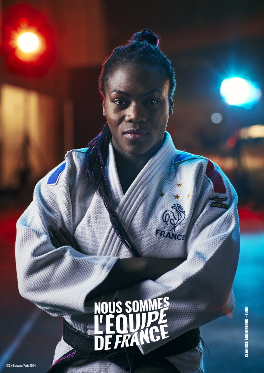 Clarisse Agbegnenou : 5 FOIS CHAMPIONNE DU MONDE ET EN ROUTE POUR #Tokyo2020

La judokate française la plus titrée de l’histoire tentera cet été d’aller décrocher la médaille qui manque à son palmarès : l’or olympique !

Pour la découvrir, c'est par ici ⤵️
equipedefrance.com/athlete/claris…