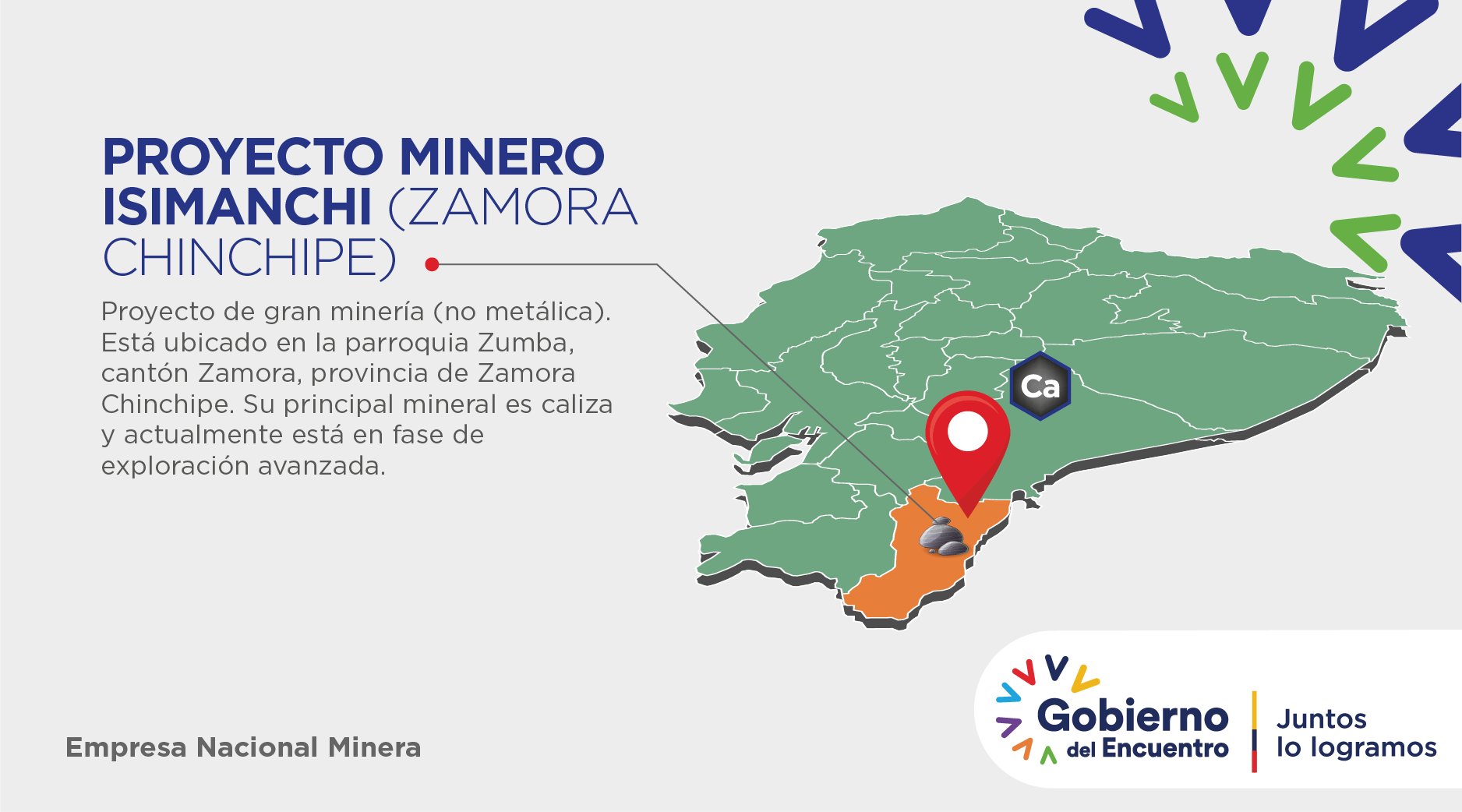 ENAMI-EP على تويتر: &quot;#EnamiDesarrolloSustentable | El proyecto minero  Isimanchi (Zamora Chinchipe) es un yacimiento de calizas que conforma el  Portafolio de proyectos de @ENAMIEP para el año 2021. Conoce detalles de  este