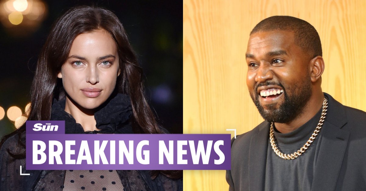 Kanye West spotted with Irina Shayk on a romantic getaway in France