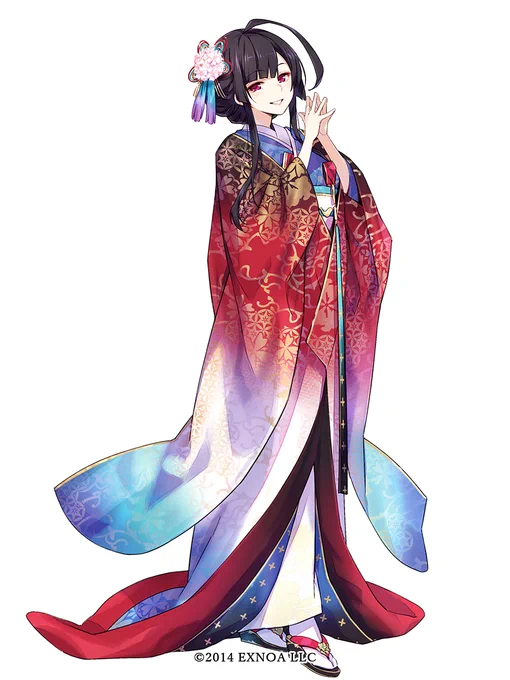 DMM GAMES『御城プロジェクト:RE』にて「[花嫁衣装]二条亭」のイラストを担当いたしました。

■公式サイト
https://t.co/a1LgXFALXV

#城プロRE 