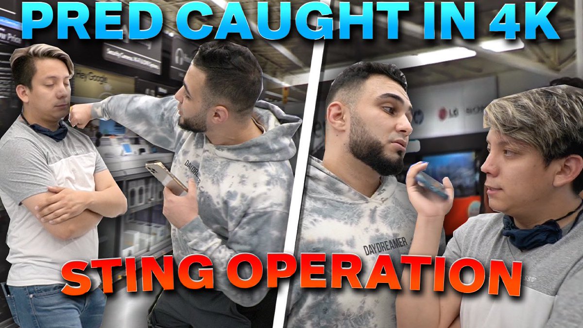 Predator tries sucking off decoy in Walmart aisle

youtube.com/watch?v=Qifqqi…