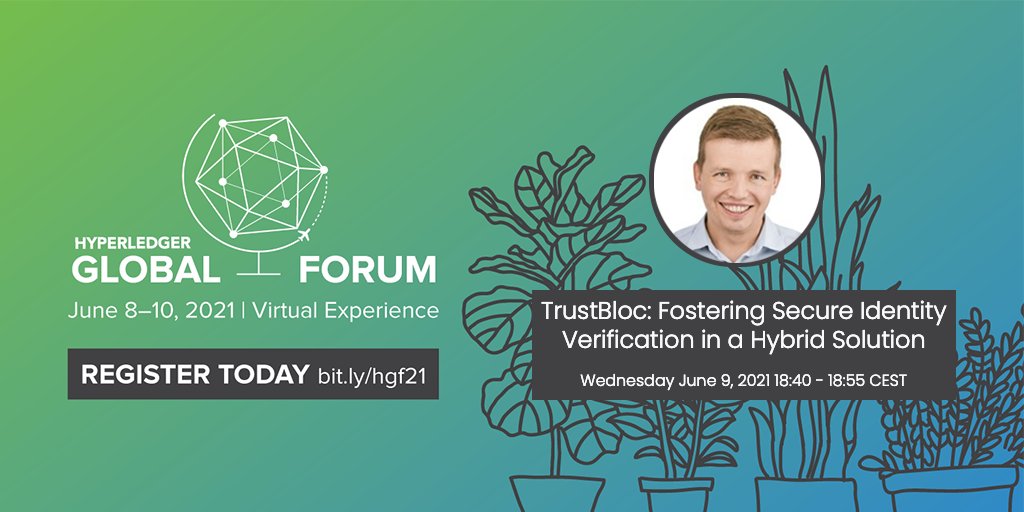 Our CTO, <a href="/ds_barinov/">Takeover By Alwoares</a> will speak to <a href="/SecureKey/">SecureKey</a>'s #TrustBloc today, which will make it easier for organizations to issue and accept #verifiablecredentials from users at this years <a href="/Hyperledger/">Hyperledger Foundation</a> Global Forum 2021.

🚨 Register for the #HyperledgerForum today: lnkd.in/eFCAEkh