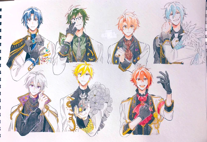 IDOLiSH7記念日2021おめでとう大好きだこれからも応援してます!!!!!🌈✨🎊✨🎉(再掲!) 
