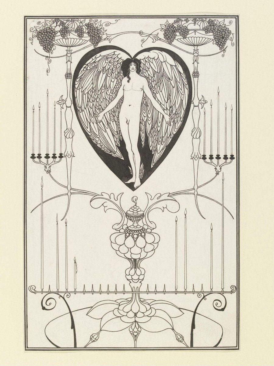 V_and_A's tweet photo. Despite his short career, the elegant lines and provocative subject matter of Aubrey Beardsley’s work made him a leading figure within the Art Nouveau movement. 

Learn more about his life and work: https://t.co/MzWzP1eMzx https://t.co/KUDLHyrmuf