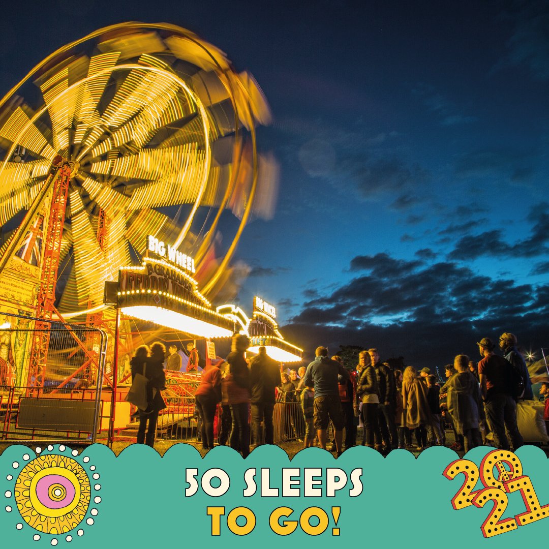 50 SLEEPS TO GO 🙌🙌🙌

#CampBestival
#CampBestival2021
