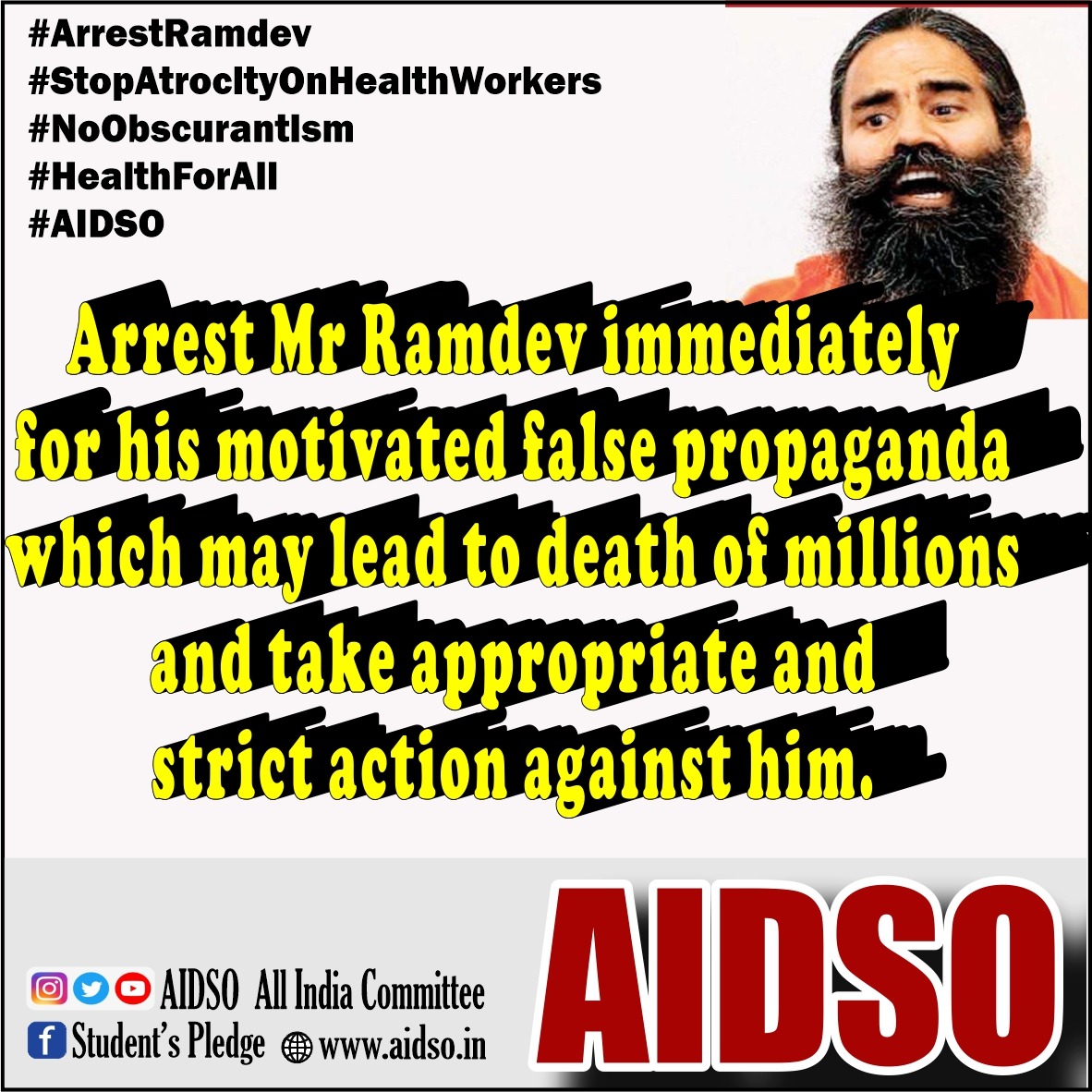 AIDSO All India Committee tweet media