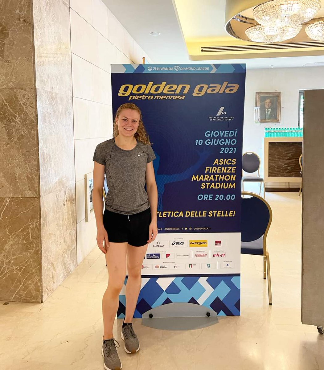 So excited to see @BethDobbin race at the Florence Diamond League tomorrow evening 🤩  first proper Diamond League race 💎 Catch her on #bbc4 at 20.15 @goldengala_roma
#Athletics #tokyo2021 ⁣