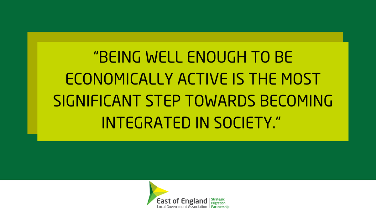 (1/3) The SMP team are currently working on a Well-being and work for refugee integration project smp.eelga.gov.uk/refugees/well-…

#RefugeeWeek2021 #WeCannotWalkAlone #EastofEngland