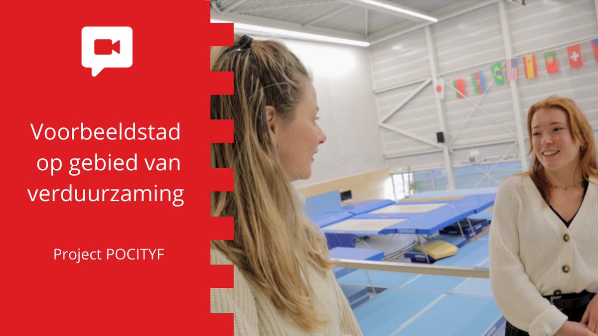 Kom je ook wel eens bij <a href="/DeMeentAlkmaar/">Sportcomplex De Meent</a>? We zijn er hard mee bezig dat je in een duurzaam verwarmde én gekoelde omgeving kunt sporten. Het is één van de projecten in <a href="/pocityf/">POCITYF</a>. Bekijk de vlog  youtu.be/wFNt56aPWLY en ga voor meer informatie naar pocityf.eu.