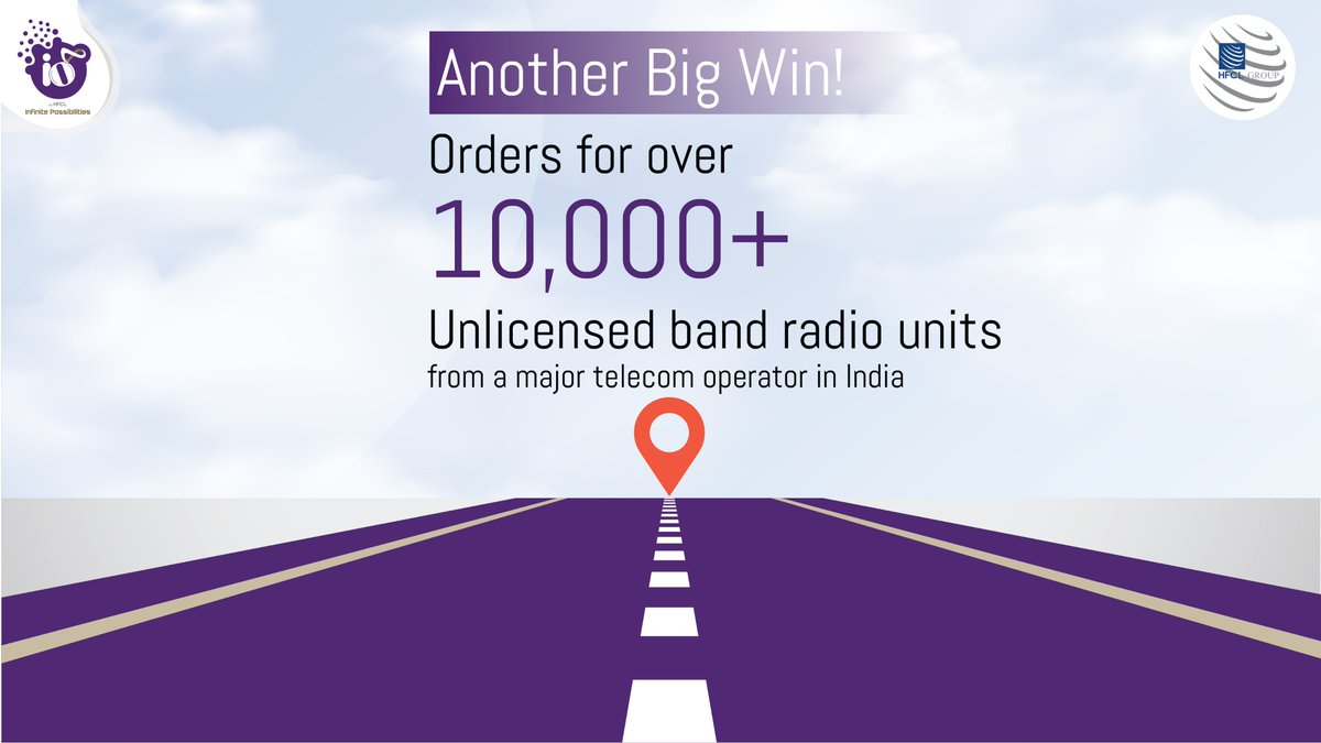 'We are elated to share our strategic win this quarter as we have started supplying Point to Multipoint Solutions. We continue to strive for business excellence & serve customers through our world-class products & solutions”- Anuj Mago, AVP Telecom Product Sales. #ionetworks