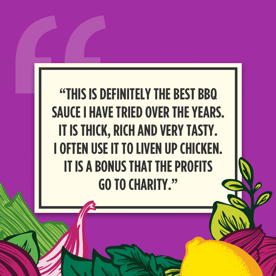 BBQ season is here and no burger is complete with a good splash of Newman's Own Sticky BBQ sauce.

But don't take our word for it, look at this lovely review a Newman's Own fan left for us.

We wholeheartedly agree, of course, so don't deprive your burger any longer!