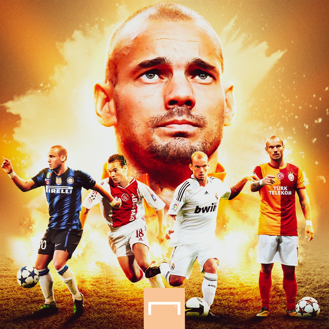Happy 37th birthday, Wesley Sneijder! One of the Netherlands\ best ever midfielders 