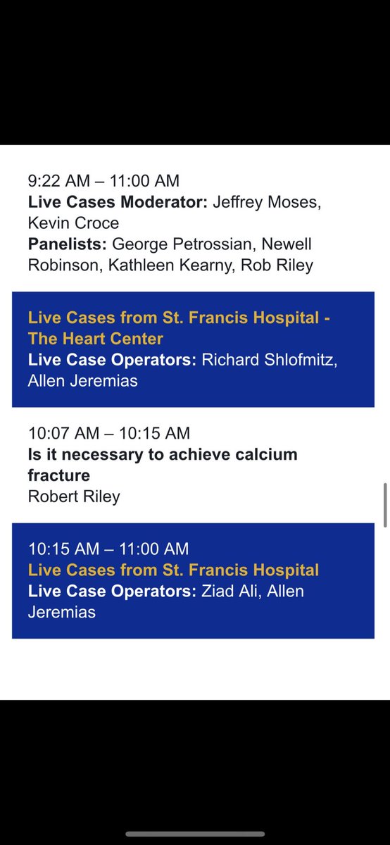 ESHLOF's tweet photo. This Saturday @OPCILive #FreeCME Register @ https://t.co/2nY3HpioNt  Live Case from @StFrancis_LI with @DrAllenJ @ziadalinyc  @JWMoses @kevinjamescroce @KateKearney4 @perc_surgeon #CardioTwitter #OPCILive #SCAI #ACCFIT #ImageFirst #CheckYourWork https://t.co/Opx8qtXnrW