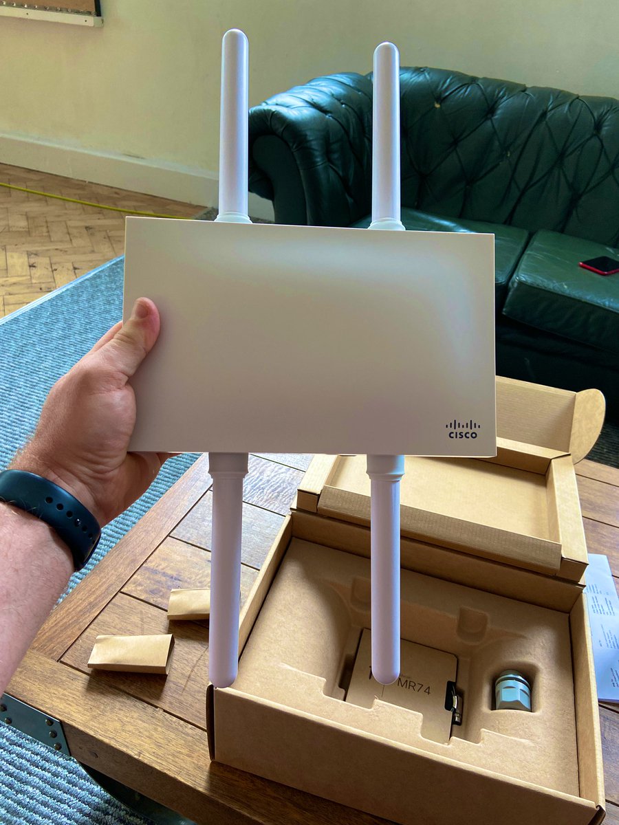 UKDaveVivian's tweet photo. Had to wait awhile for this to arrive!! Set up and testing today ready for deployment at a construction site!
@meraki https://t.co/sazjh8LyMo