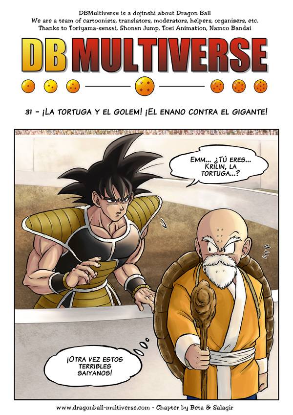 Francesc Martínez on X: Dragon Ball Multixenoverse (fan manga) 1