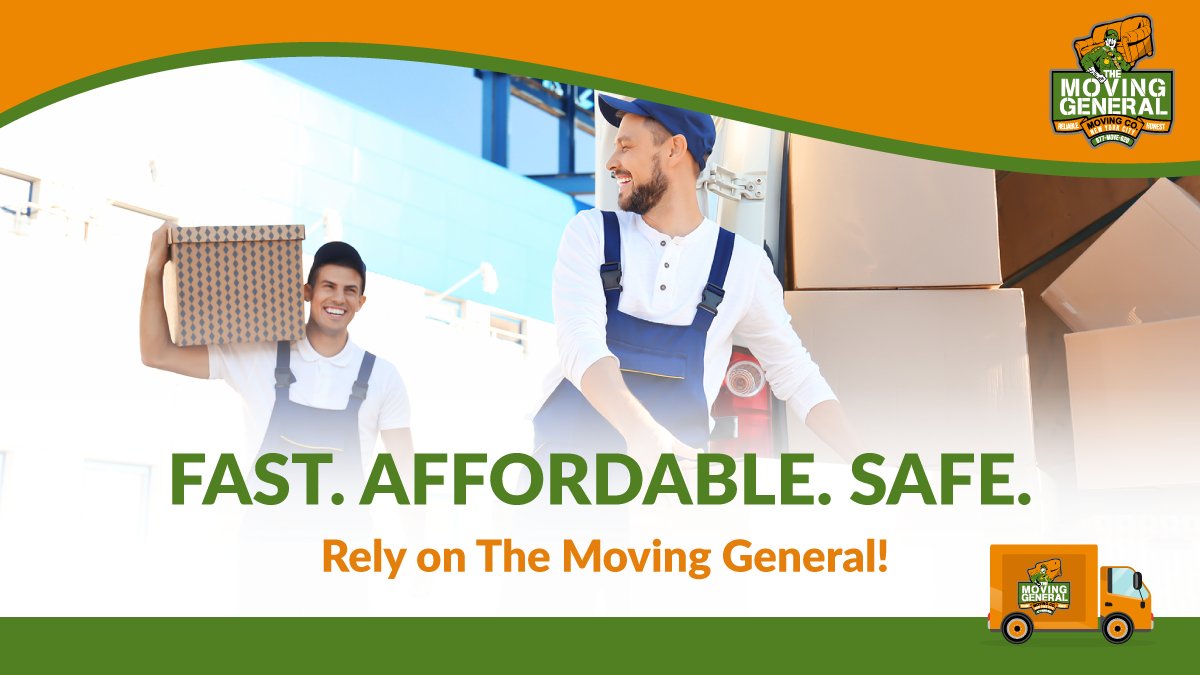 With The Moving General, anyone can afford fast, affordable, safe moving services from trained experts. We offer moving services throughout the East Coast and are proud to help our customers move hassle-free. ecs.page.link/rsbk8

#EastCoastMovers #FastMoving #HassleFreeMoving