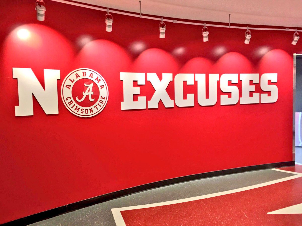 87 days away from Alabama vs. Miami 

“There are two pains in life. There is the pain of discipline and the pain of disappointment. If you can handle the pain of discipline, then you’ll never have to deal with the pain of disappointment. “ -Nick Saban