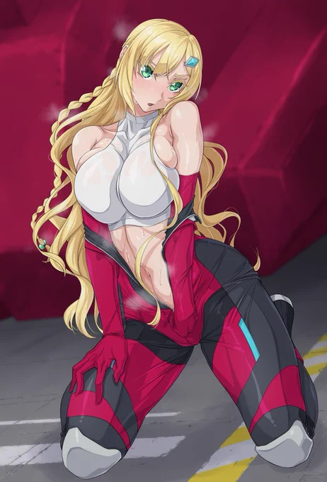 #暑いので脱ぎます

ピッチリスーツを脱いでる途中で止めて欲しい。 