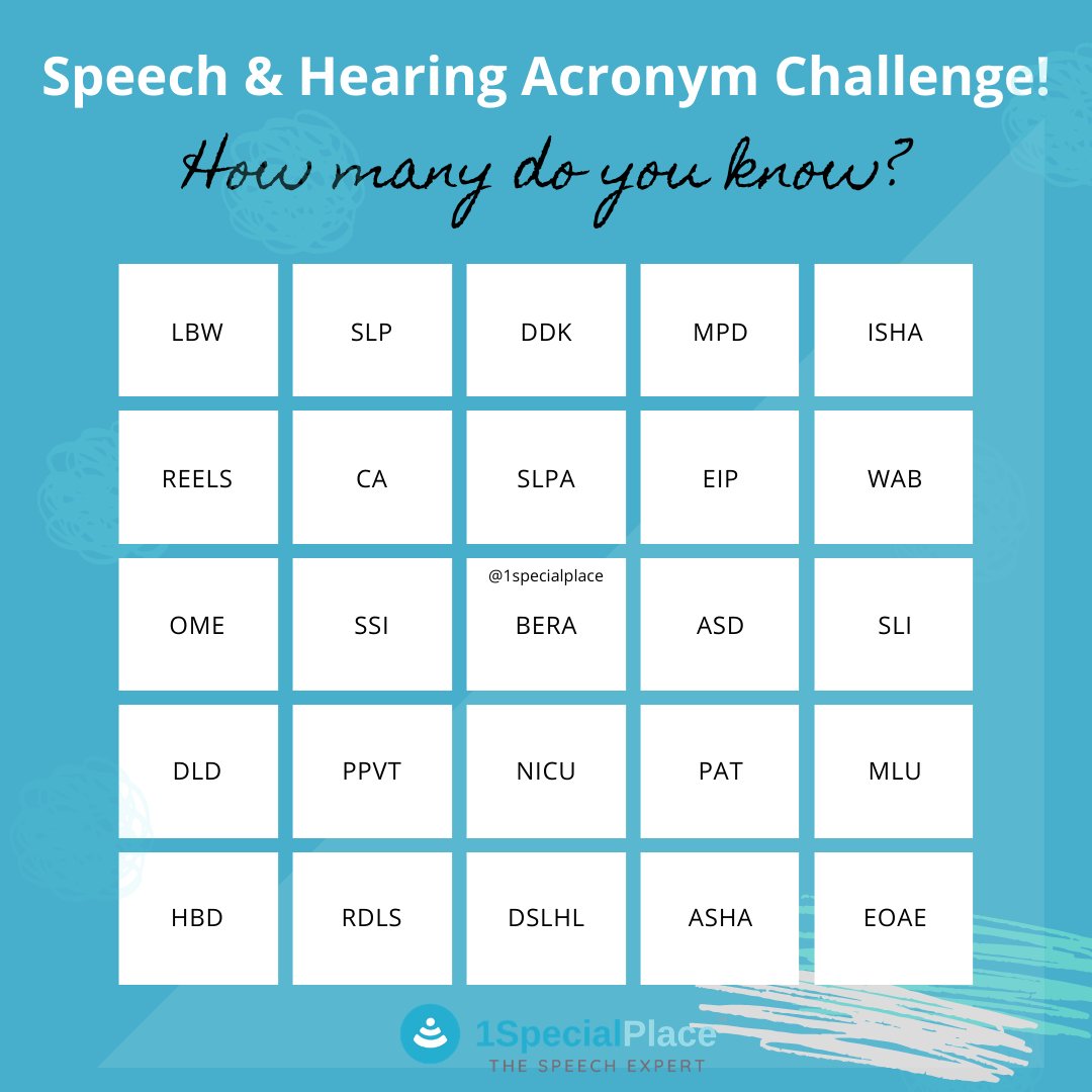 1specialplace's tweet photo. 🤓Here is our #Challengequiz 👀
Good luck to all the challengers 👍
.
📖The correct answers will be posted soon, so stay tuned!
 #challengequiz  #speechtherapy #occupationaltherapy #specialeducation #counselling #teleslpeeps #teleslp #slpsgodigital #1specialactivity https://t.co/gSulncXR1l