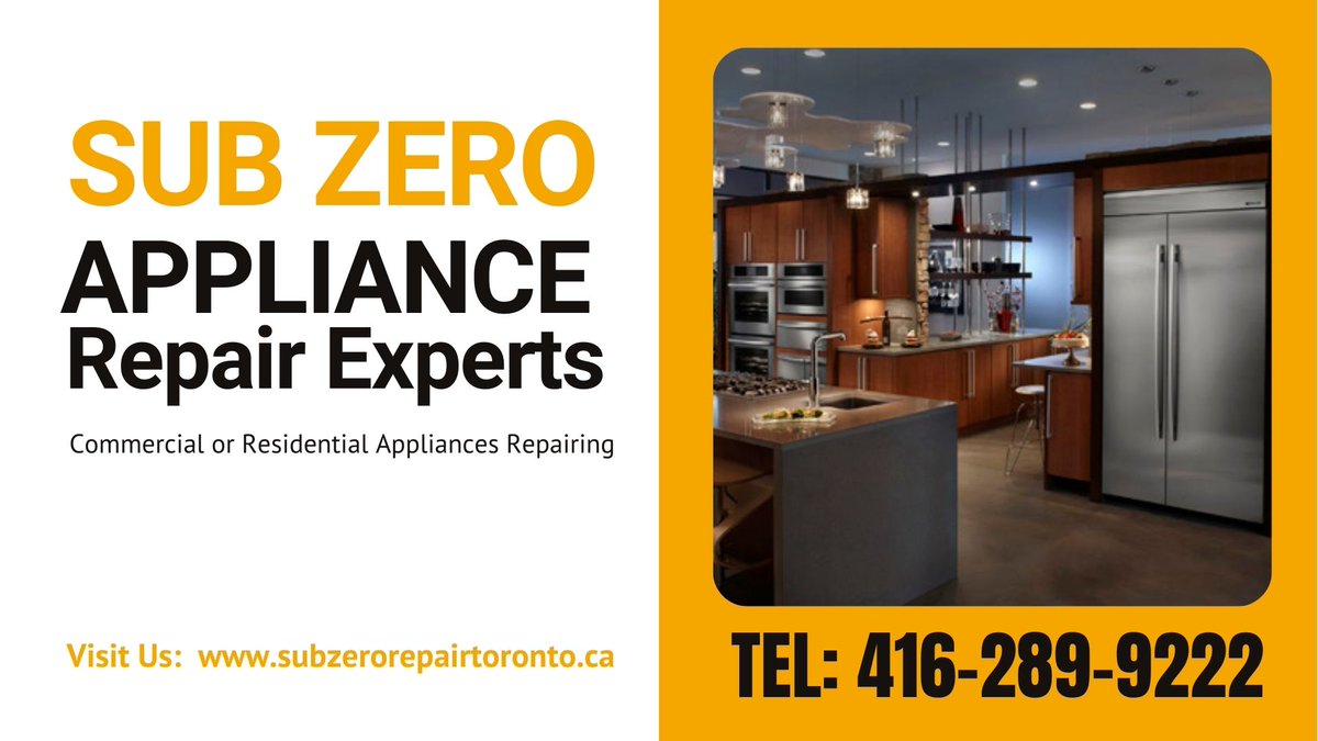 SUB ZERO APPLIANCE REPAIR (appliance_sub) Twitter