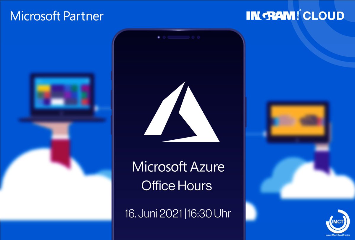 Jetzt einen der letzten Plätze sichern!

Jetzt gleich anmelden unter:
ingrammicrocloud.com/ch/de/events/a…

#Trainings #Events #moreasaservice #powerofmore #ingrammicro #ingrammicrocloud #cloud #IMC #onestopshop #Microsoft #Azure #MicrosoftAzure #inspiration #experts