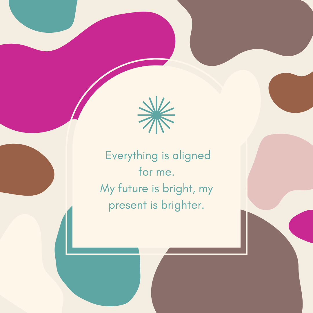 msk_experience's tweet photo. "Everything is aligned for me. My future is bright, my present is brighter." #MSKSays https://t.co/HQznyNylvP