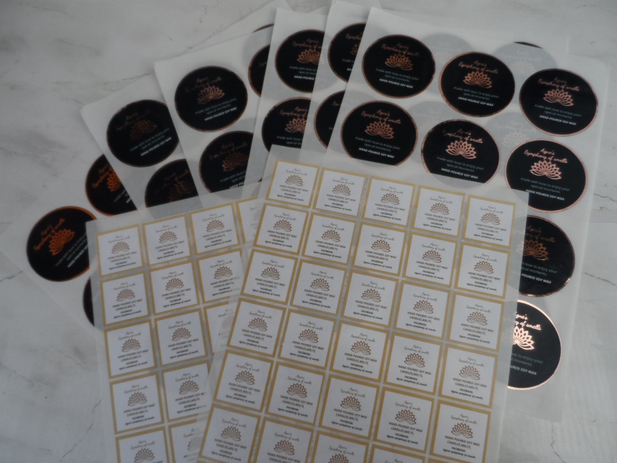 LAInkPrintingS1's tweet photo. The period these photos were taken foil was a very popular sticker choice, you can never have too much foil/shiny stuff in your life #foiledstickers #logostickers #MHHSBD #htlmp https://t.co/QR30MqKbld